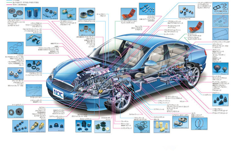 汽車油封丨可能你想不到，汽車上面橡膠制品有快二百件